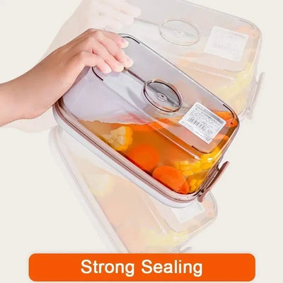 Food Vacuum Storage Box Sealed Fresh-Keeping Box Large Capacity Food Dispenser Transparent Storage Container with Vacuum Pump