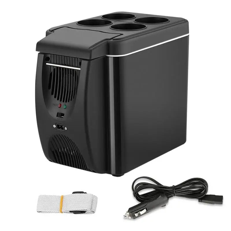 6L 12V Car Refrigerator Freezer Heater Mini Car Freezer Cooler And Warmer Electric Fridge Portable Icebox Travel Refrigerator